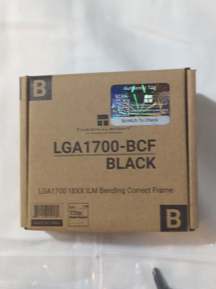 Thermalright LGA1700-BCF CPU Contact Frame for Intel 12/13/14th Gen Anti-Bend - Image 3 of 4
