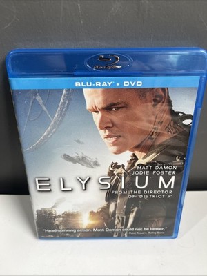Elysium (Blu-Ray/DVD, 2013)