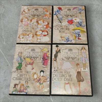 My Craft Studio Artist Collection Vol 1-4 Smudge Bear Characters Dolly Divas CDs