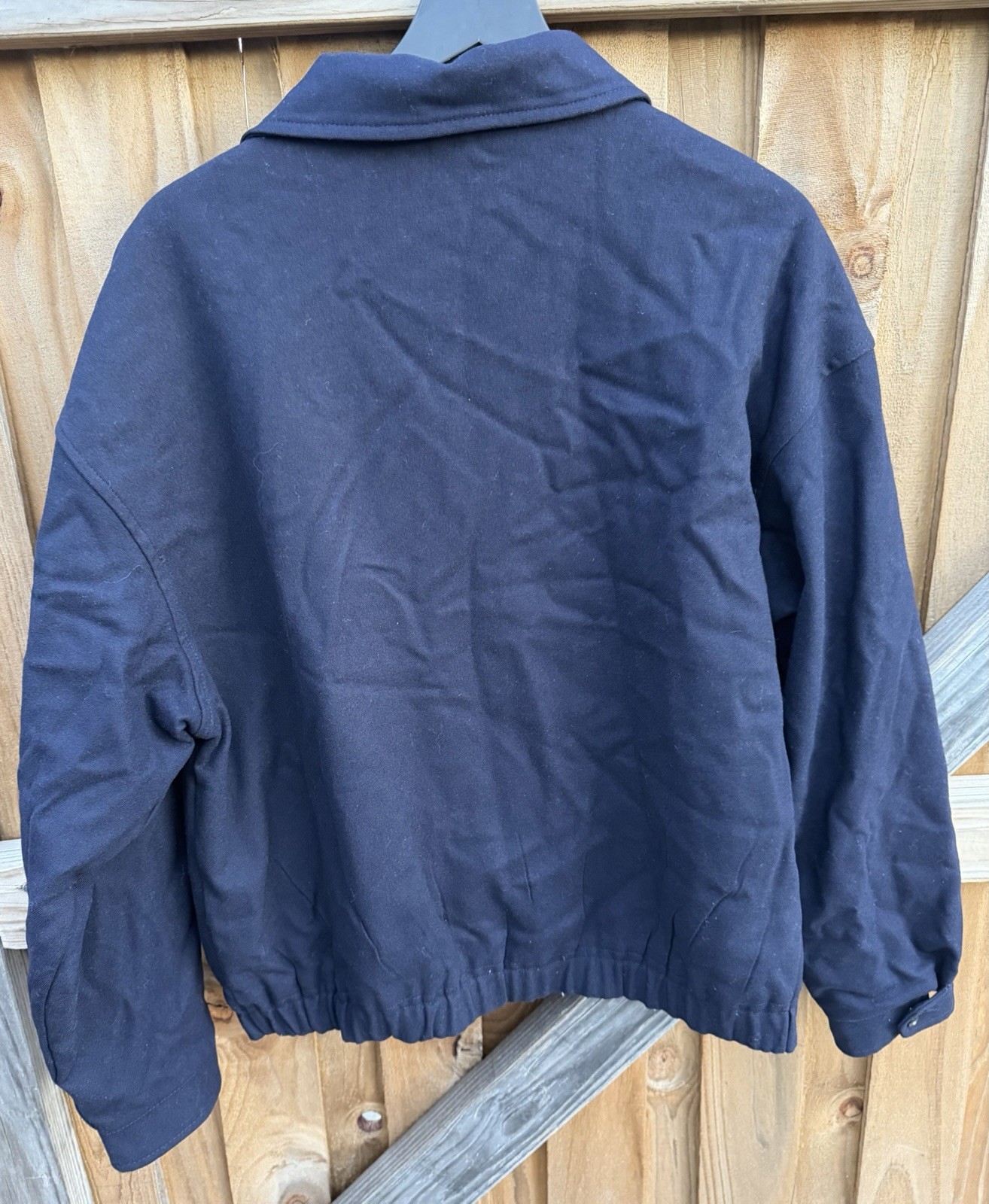 Pendleton Wool Blue Lined Zip Up Lined  Jacket  M… - image 9