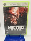 Metro 2033 (Microsoft Xbox 360, 2010) CIB Complete In Box