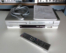 HITACHI DV PF3E Combiné Lecteur DVD VHS avec télécommande notice Fonctionnel 
