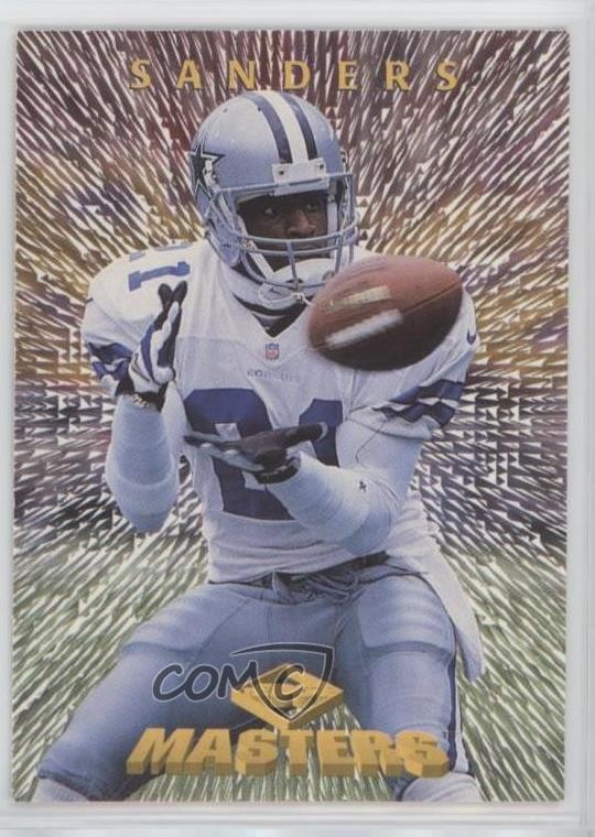 1997 Collector's Edge Masters Retail Deion Sanders #70 HOF 09tb