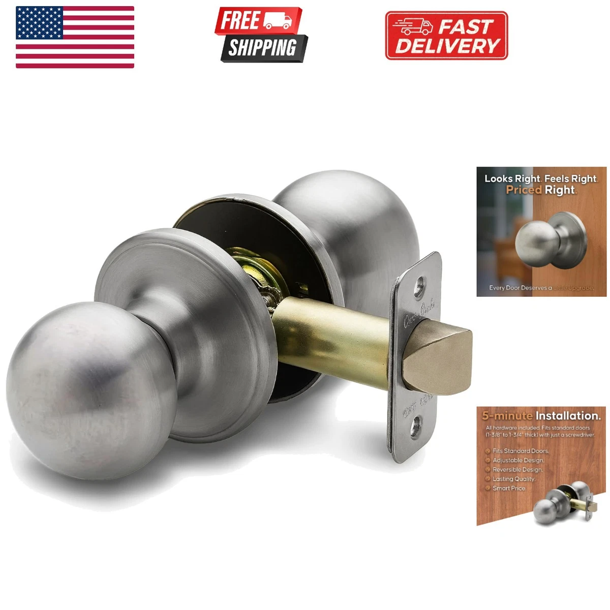 Pomo De Puerta De , Ptillo Férico Duradero, Ju... - Grandado