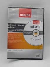 Maxell 190048 Maxlink Pro CD/DVD CD-340 Laser Lens Cleaner New/Sealed