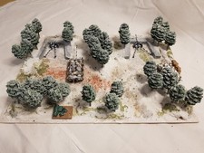 Diorama 1:72  MILITÄR  WINTERDIORAMA Frühjahr 