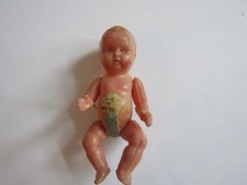 Vintage Miniature Dollhouse Baby Doll Celluloid Made in Italy