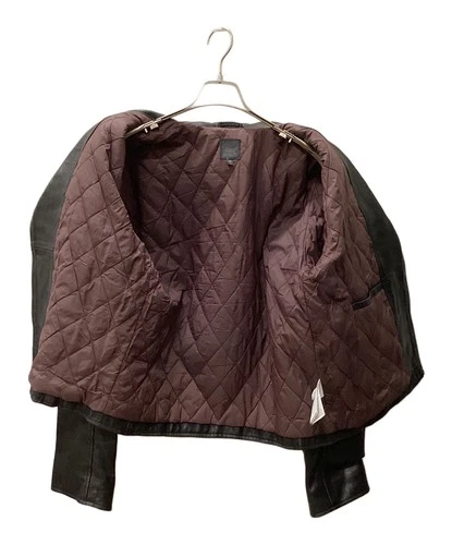 GAP Leather Jacket Men's Size M Black image 7