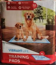 XL Vibrant Life Training Pads 26" X 30"