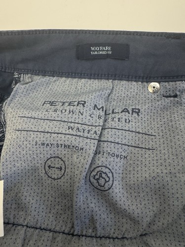 Neu mit Etikett Peter Millar Crown Crafted Wayfare 5-Pocket-Hose RIVI blau Größe 42 x 32 200 $ - Bild 8 von 11