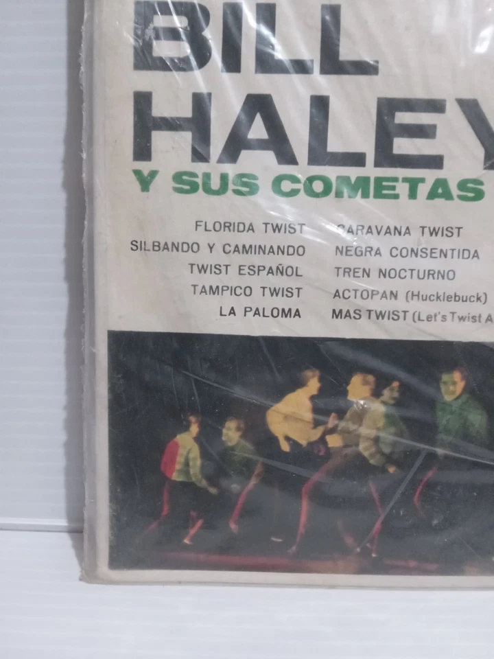 BILL HALEY & HIS COMETS FACTORY SEALED LP MEXICO 1964 TWIST SUNG IN SPANISH - Image 4 of 4