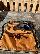Botas de fútbol Nike Hypervenom Phantom FG naranja/negro Reino Unido 10,5