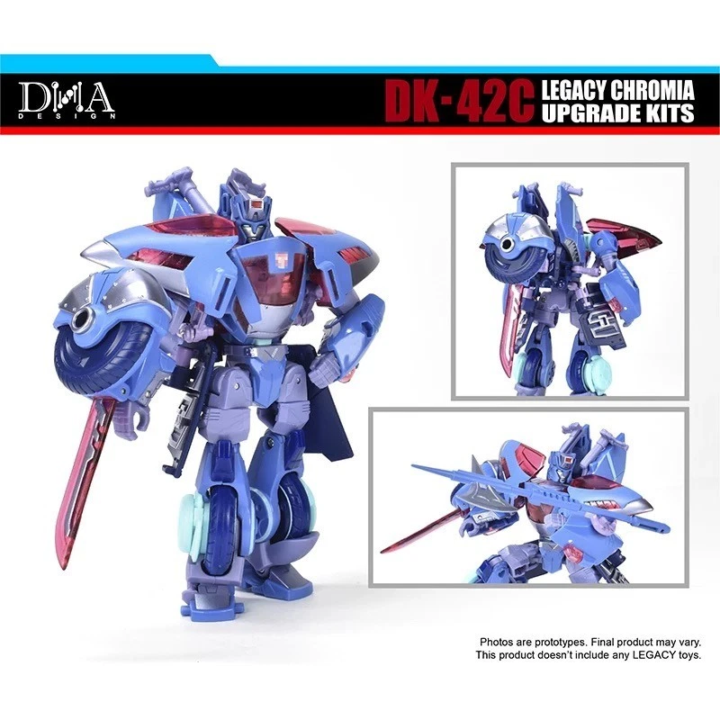 DNA DK-42C LEGACY CHROMIA UPGRADE KITS TFP Toys Model Action Figure Reprint - Image 3 of 3