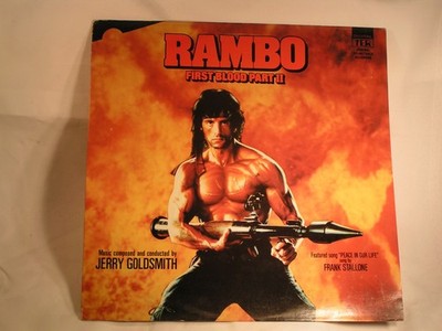 SOUNDTRACK - RAMBO FIRST BLOOD PART II(J.GOLDSMITH)* ( LP ) 1.D-Press * VINYL NM