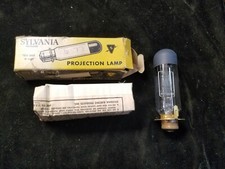 Vintage Sylvania Projection Lamp Bulb No. 750C5 New Old Stock w/ Box