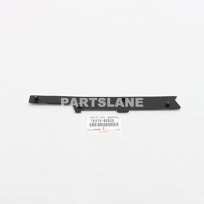 Toyota 75370-60020 OEM Genuine Emblem FRONT Fender | Silver | Japan