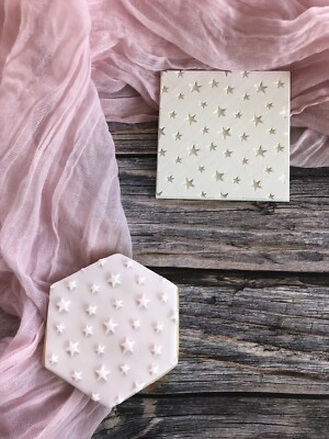Sternenmuster Fondant Stempel Präger, Space, Sterne, Twinkle, Camping, Babyparty
