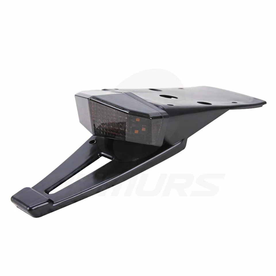 Luz trasera de freno LED universal para moto de cross luz de señal de giro lámpara EE. UU. Foto 2 de 4