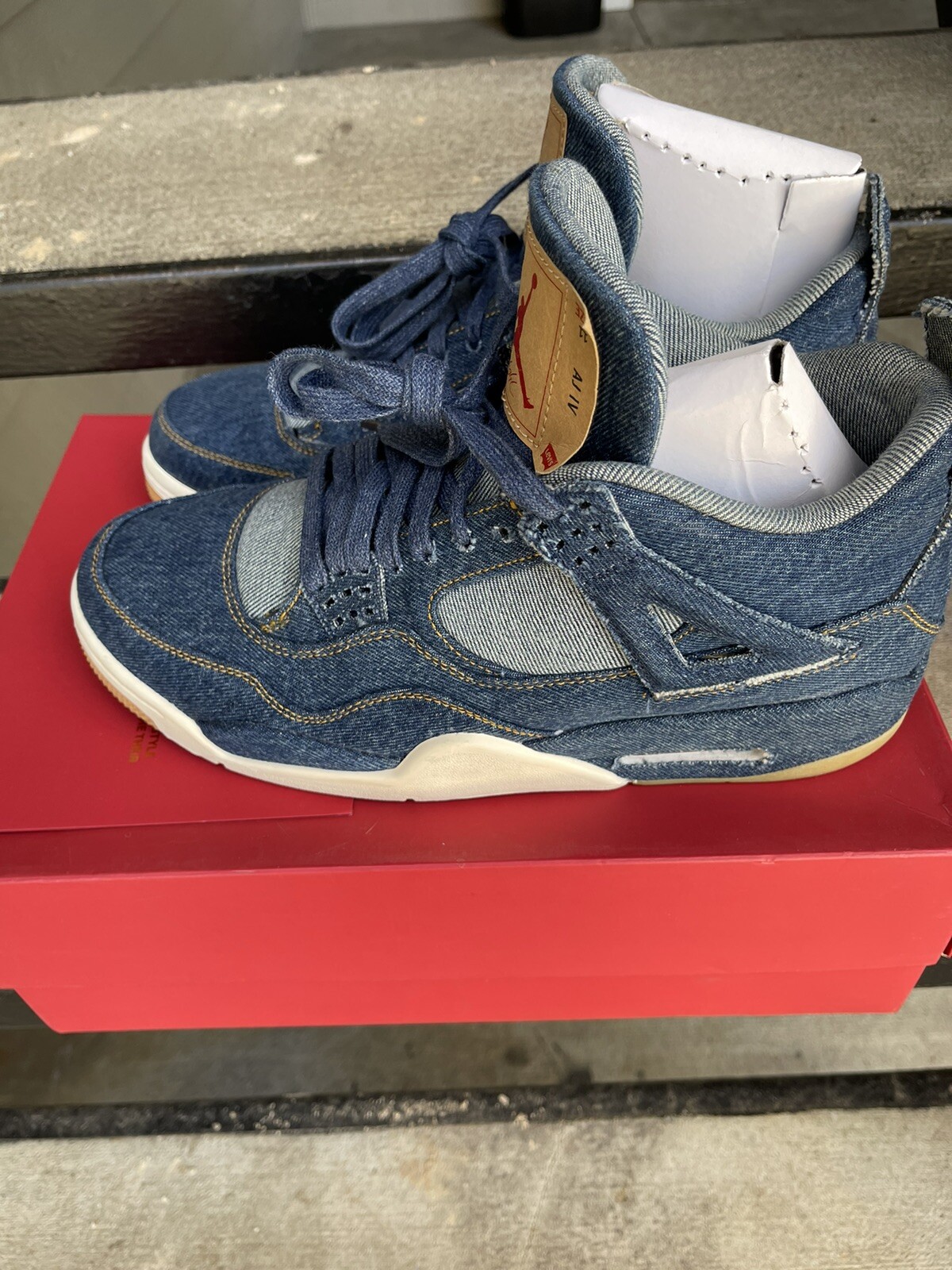 Nike Jordan 4 Retro Levi's Denim (Tag 