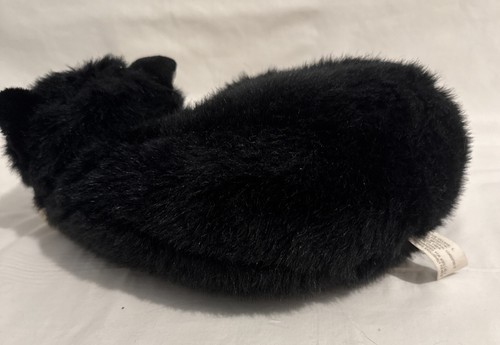 VTG W.M.G Plush Black White Cat - Purrs & Meows Belly Moves - Motion Activated - Picture 4 of 5
