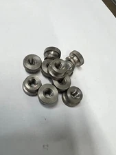 Knurled Thumb Nut Stainless Steel  1/4-20 Thread 3/8 length - 10 Pieces 7216