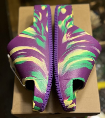 Nike EYBL Calm Slides 2024 "Benvenuti nella famiglia EYBL" MOLTO RARE - Foto 9 di 13