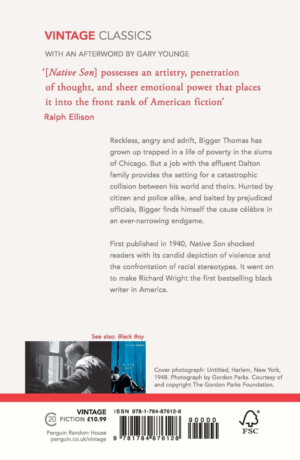 Thumbnail - Native Son | Richard Wright | Taschenbuch | Vintage Classics | 466 S.