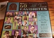 Old Time Radio's 60 All-Time Favorites 20 Audio Cassettes 30 Hours 60 Broadcasts