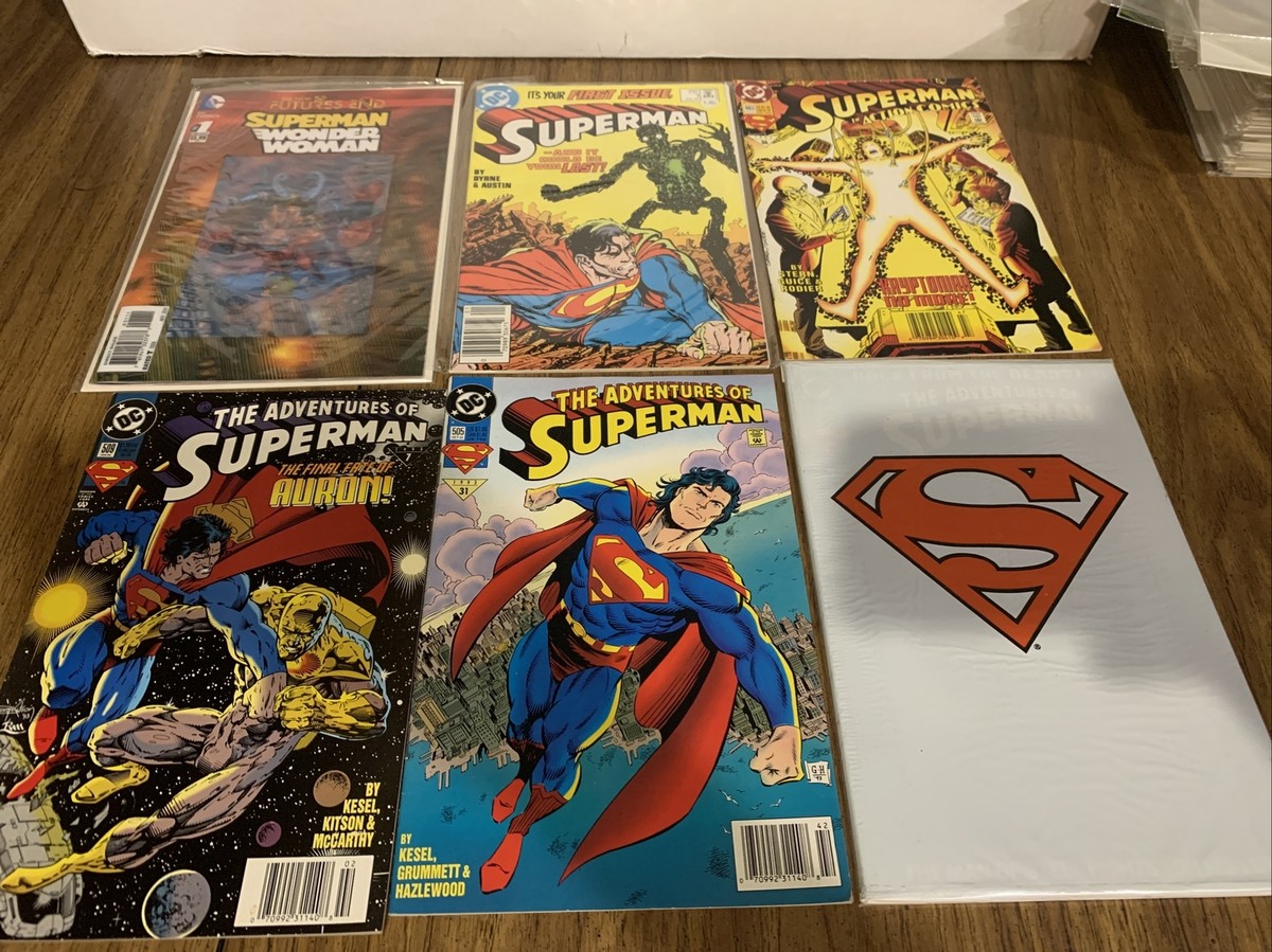 Superman 1987 #1 Action Comics #693 Adventures #500 505 509 VF/NM