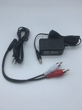 OEM Sony Power Adapter Plug Aux RCA Adapter For WH-RF400 Home Theater Headphones