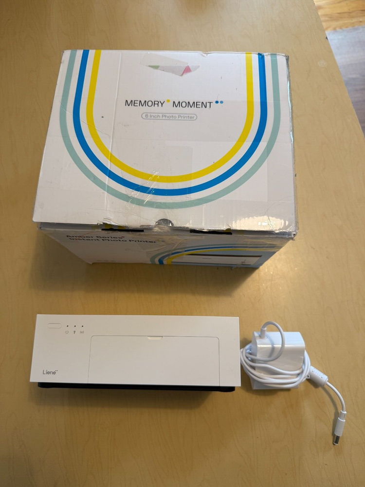 Liene 4x6 Wi-Fi Photo Printer for iPhone and Android - Instant Color Printing