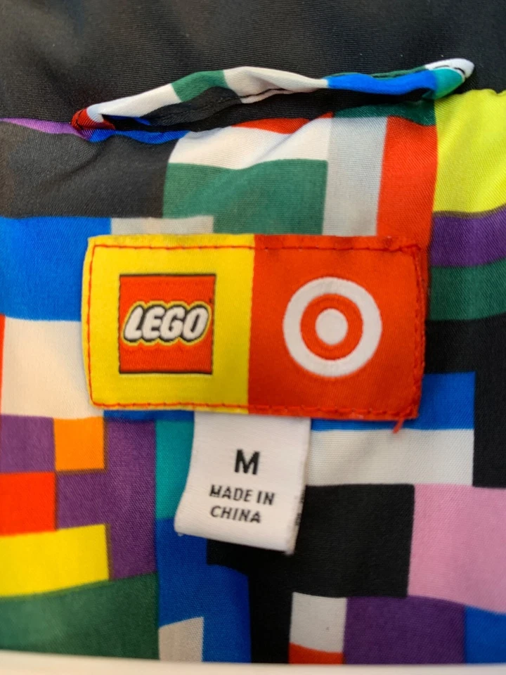 Lego Hombres Puffer Chaqueta/Chaleco Convertible Colorblock Poliéster Talla M 9039 Foto 2 de 4