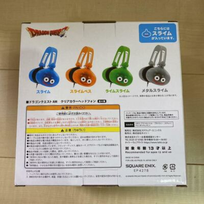 Buy Dragon Quest Headphones AM Clear Color Slime 17cm Taito Square