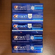 5* Crest Pro-Health Advanced Toothpaste, Deep Clean Mint, 3.5oz Exp 04/25+