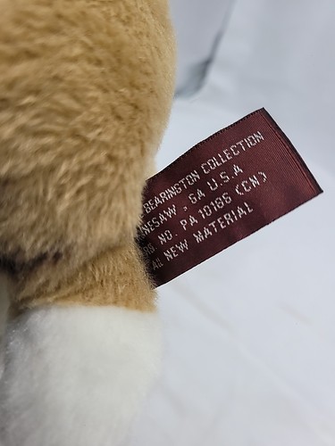 The Bearington Collection Lil Tabby Cat Plush Stuffed Toy Laying 9 Inch 2010 - Picture 5 of 22