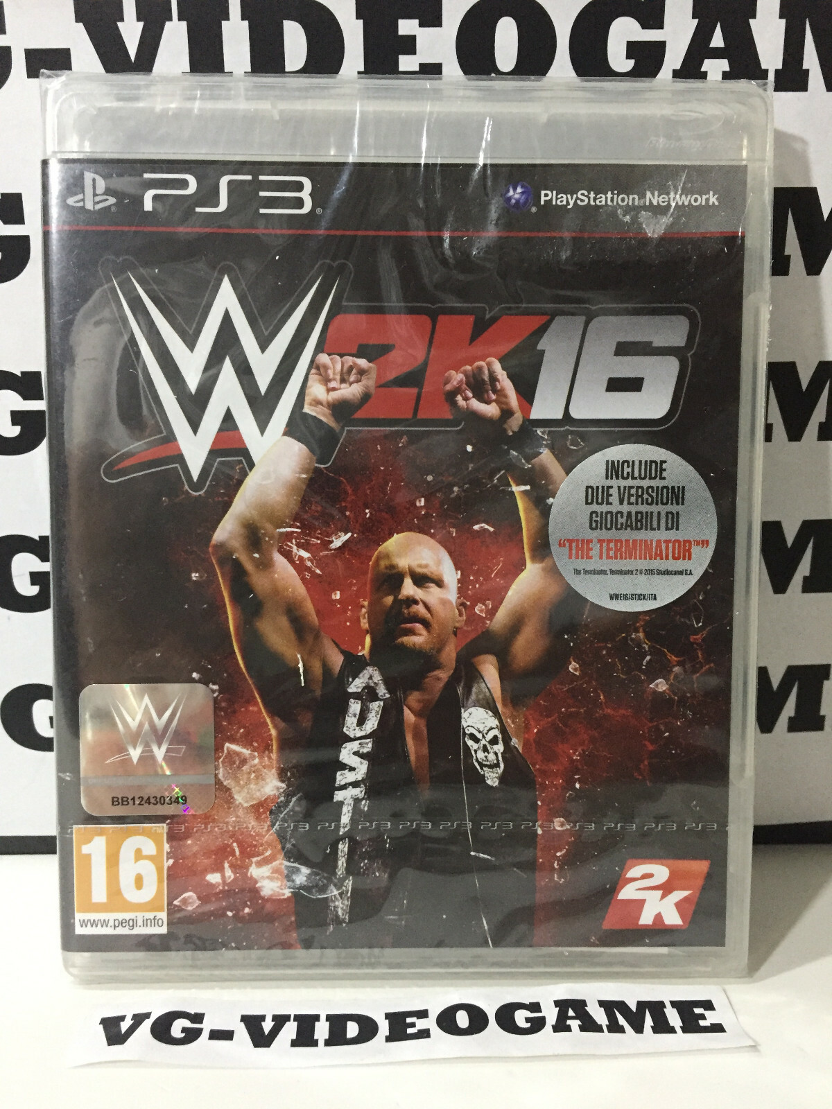 WWE 2K16 , PLAYSTATION 3 , NUOVO
