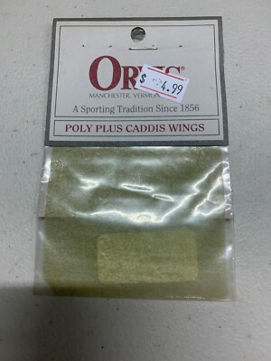 Orvis Poly Plus Spinner Caddis Wings Light Olive