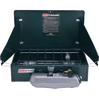 Coleman 2-Flammkocher Unleaded, Benzinkocher, schwarz