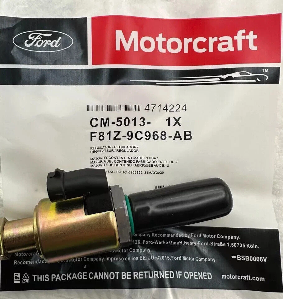 Genuine Motorcraft 7.3L 94-03 Fuel Injection Pressure Regulator IPR Valve CM5013 Foto 3 de 4