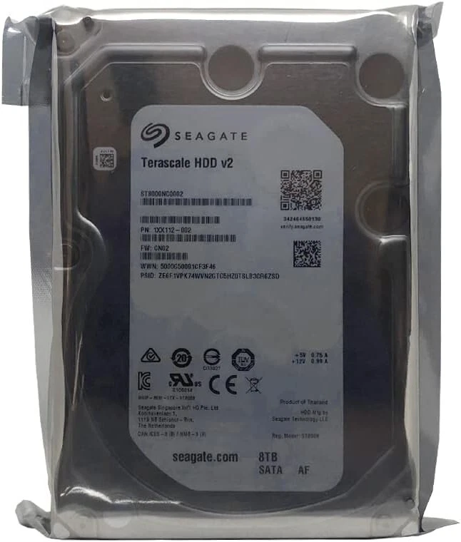 FESTPLATTE SEAGATE TERESCALE ST8000NC0002 8TB 7200U/min 256MB SATA III 3.5" Zoll - Bild 5 von 7