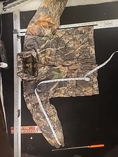 Browning Youth Large Camo Coat Jacket Hole In Pocket