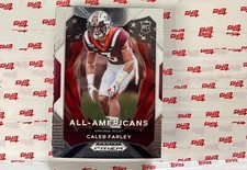 2021 Prizm Draft Picks Caleb Farley Rookie All Americans RC Titans #198