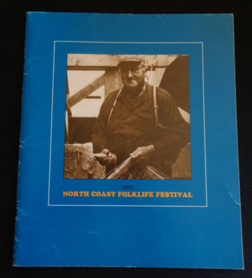 1977 North Coast Folklife Festival OR Logging Baskets Crab Pot Helmer Lindstrom