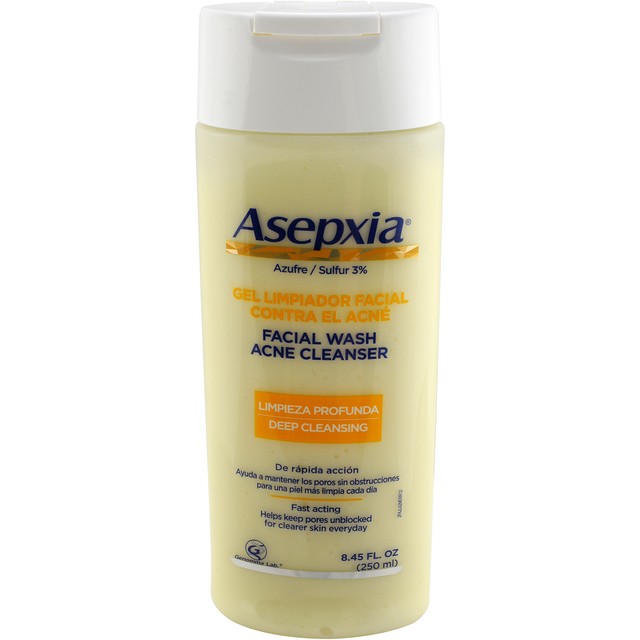sulfur cleanser for acne