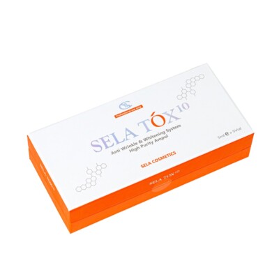ToxSela 10| 5mlx5vials| To lift, tighten and moisturize your skin| Anti-wrinkles