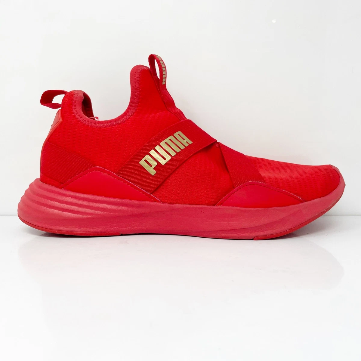 Red puma shoes womens sales
