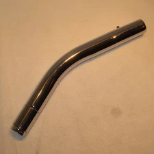 Compact Tristar Vacuum Vac Curved Chrome Metal Hose Handle End with Button Lock