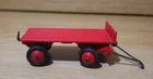 Dinky diecast 25g Orange /Brown  trailer vintage retro farm vehicle accessory #4