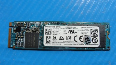 Lenovo L490 Toshiba 256GB NVMe M.2 SSD Solid State Drive KXG6AZNV256G 01LX200