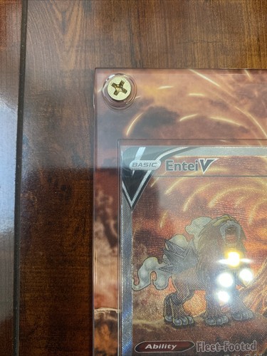 Pokemon Entei V Crown Zenith GG36/GG70 Holo Rare with Custom Art Case! NM/M🔥 - Picture 4 of 7